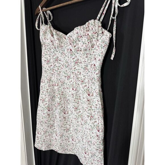 Shein Women Floral Sundress Size XS Babydoll Milkmaid Empire‎ Waist Coquette - Picture 2 of 6